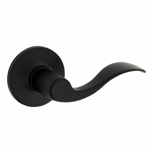 Safelock Right Hand Layton Lever Half Dummy Matte Black Finish SL7000LYRH-514